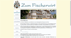 Desktop Screenshot of fischerwirt-baindlkirch.de
